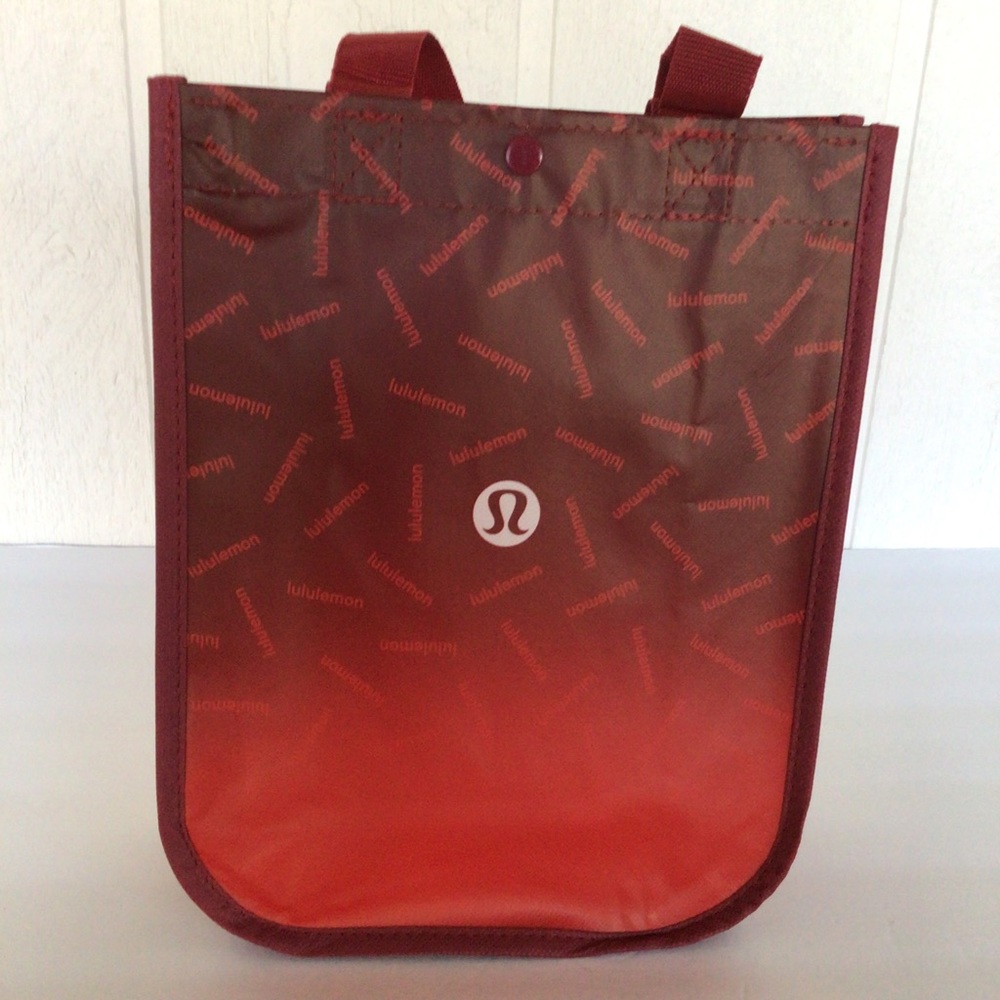 LULULEMON REUSABLE HOLIDAY TOTE BAG SMALL LIMITED EDITION